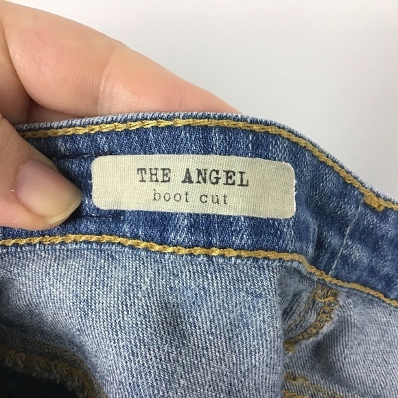 AG Adriano Goldschmied The Angel Boot Cut Jeans Size 25 - Picture 3 of 7